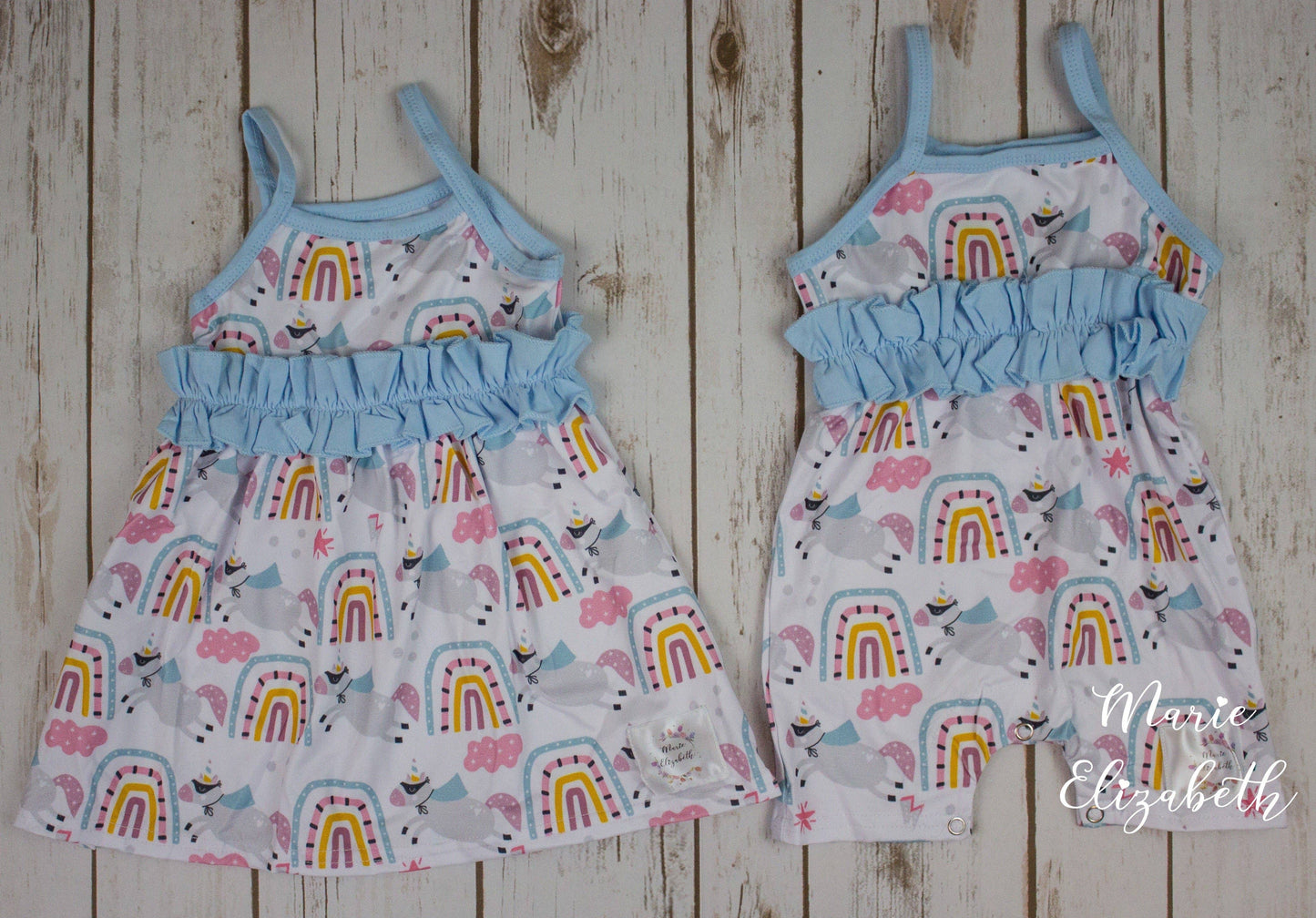 Superhero Girl’s Romper: 12-18 Months