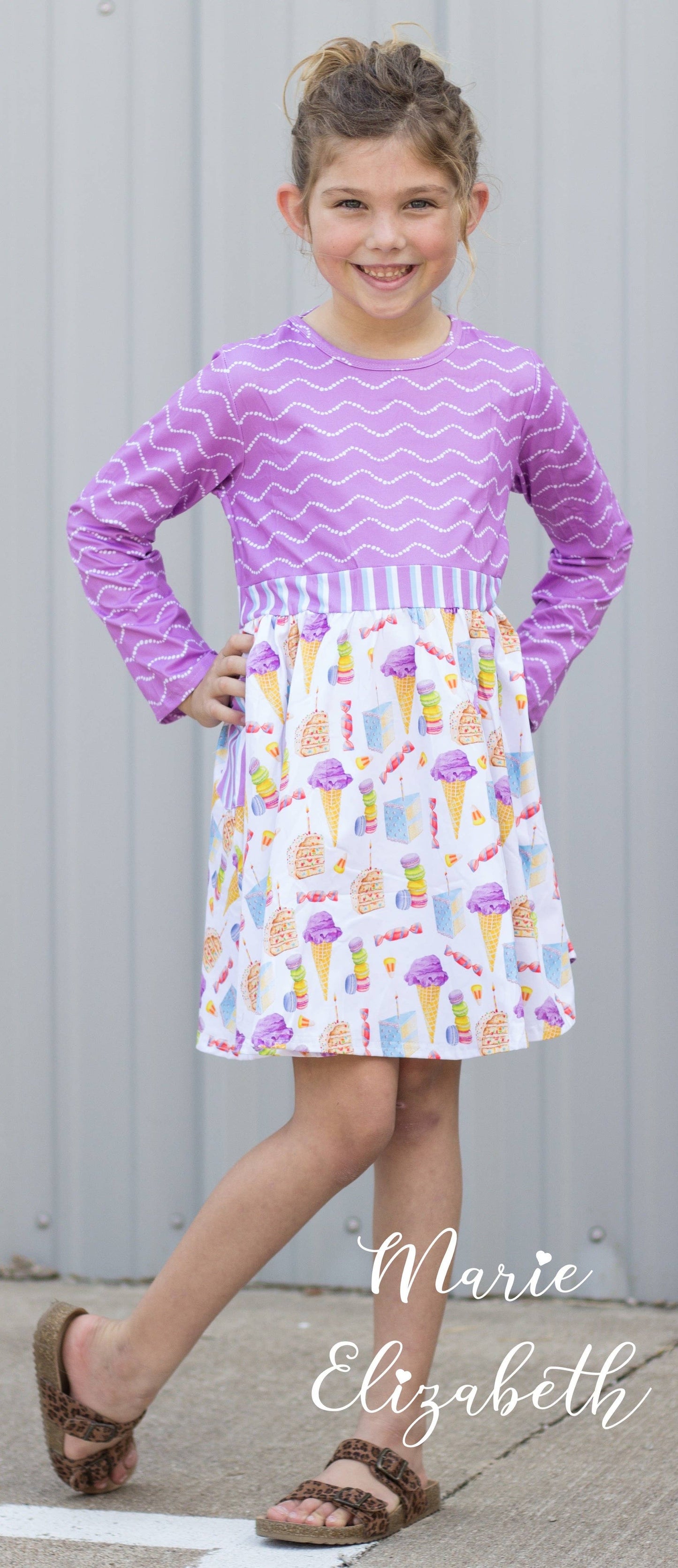 Sweet Treats Twirl Dress: 4T